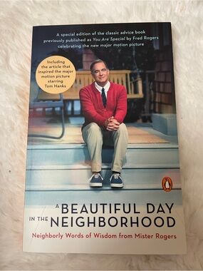 Original Penguin A Beautiful Day in the Neighborhood Coffee Table Book - Red